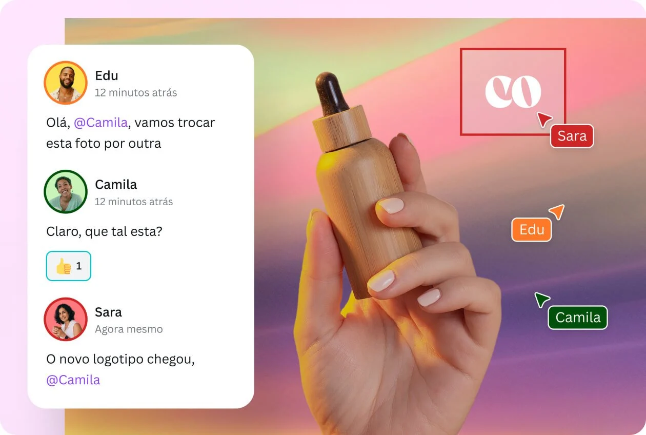 Crie junto com outras pessoas